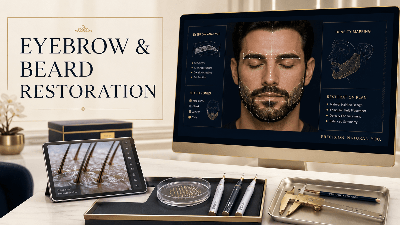 Eyebrow & Beard Restoration