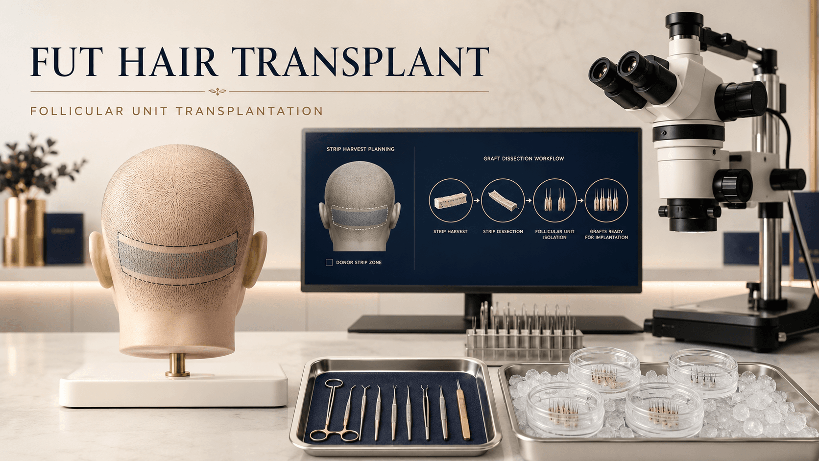 Hair Transplant Surgery: FUE, FUT and Planning a Natural Hairline